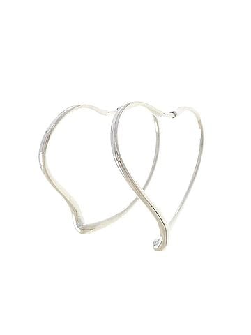 Tiffany & Co. Tiffany Open Heart Hoop Earrings (view 1)