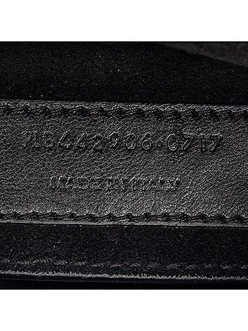Saint Laurent Medium Croc Embossed Leather Monogram Sunset Crossbody (view 2)