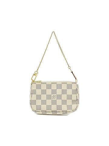 Louis Vuitton Louis Vuitton Damier Azur Mini Pochette Accessoires N58010 Accessory Pouch (view 1)