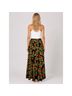 Bernadette 100% Polyester Floral Black Casual Skirt Size S - photo 4