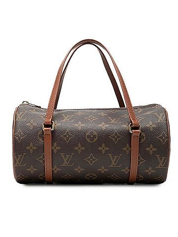 Louis Vuitton Louis Vuitton Monogram Papillon 26 Handbag M51366 Brown Leather Women's LOUIS VUITTON (view 1)