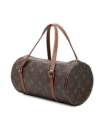 Louis Vuitton Louis Vuitton Monogram Papillon 26 Handbag M51366 Brown Leather Women's LOUIS VUITTON (view 2)