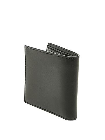 Saint Laurent Saint Laurent Tiny Cassandra YSL Logo Bi-fold Wallet, Black Leather, Women's SAINT LAURENT (view 2)