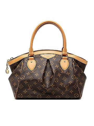 Louis Vuitton Louis Vuitton Monogram Tivoli PM Handbag M40143 Brown Leather Women's LOUIS VUITTON (view 1)
