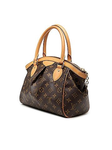 Louis Vuitton Louis Vuitton Monogram Tivoli PM Handbag M40143 Brown Leather Women's LOUIS VUITTON (view 2)