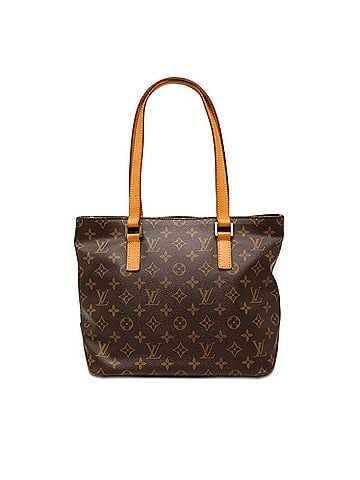 Louis Vuitton Louis Vuitton Monogram Cabas Piano Tote Bag Shoulder M51148 Brown Leather Women's LOUIS VUITTON (view 1)