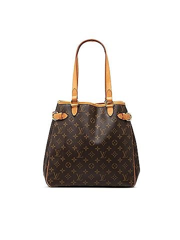 Louis Vuitton Louis Vuitton Monogram Batignolles Vertical Tote Bag Shoulder M51153 Brown Leather Women's LOUIS VUITTON (view 1)