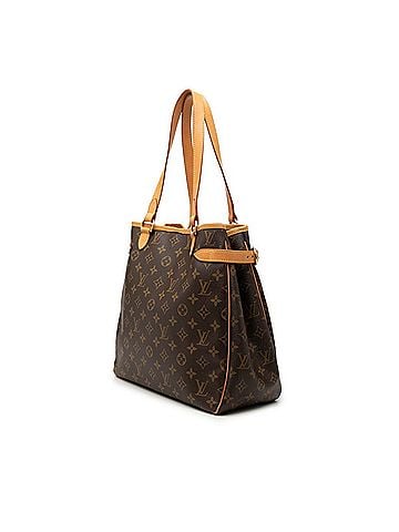 Louis Vuitton Louis Vuitton Monogram Batignolles Vertical Tote Bag Shoulder M51153 Brown Leather Women's LOUIS VUITTON (view 2)