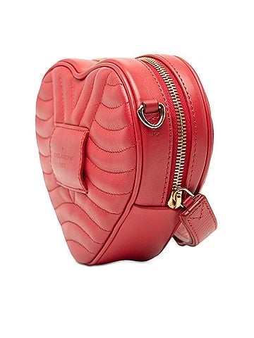 Louis Vuitton Louis Vuitton Love Lock Heart New Wave Crossbody Shoulder Bag M52794 Red Leather Women's LOUIS VUITTON (view 2)