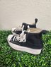 Converse Black White Sneakers Size 9 1/2 - photo 4