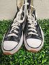 Converse Black White Sneakers Size 9 1/2 - photo 13