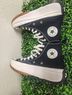 Converse Black White Sneakers Size 9 1/2 - photo 7