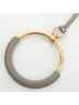Hermès 100% Leather Gray Hermes Loop 072933CD Necklace One size - photo 3