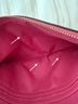 Coach 100% Leather Solid Pink Leather Wristlet One size - photo 6