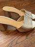 Veronica Beard 100% Leather Silver Sandals Size 8 1/2 - photo 3