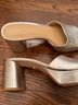 Veronica Beard 100% Leather Silver Sandals Size 8 1/2 - photo 5