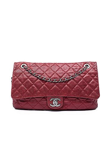 Chanel Jumbo Quilted Iridescent Caviar Easy Flap (view 1)
