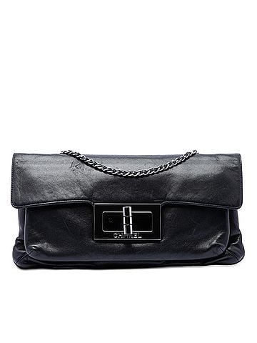 Chanel Lambskin Giant Mademoiselle Turnlock Flap (view 1)