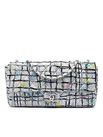 Chanel Medium Calfskin Hand Painted Graffiti Flap (view 1)