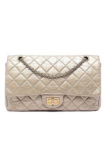 Chanel Metallic Aged Calfskin Reissue 2.55 Double Flap 227 (view 1)