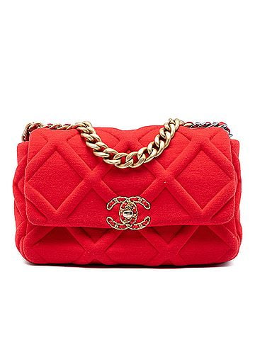 Chanel Medium Jersey 19 Flap (view 1)