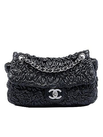 Chanel Medium Ruched Lambskin Astrakhan Flap (view 1)