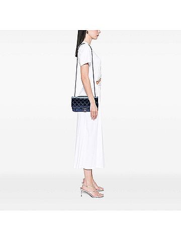 Chanel Medium Quilted Glazed Calfskin Coco Pleats Flap (view 2)