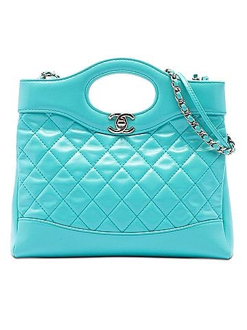 Chanel Mini Quilted Shiny Lambskin 31 Shopping Bag (view 1)