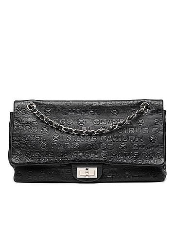 Chanel Maxi Embossed Calfskin 31 Rue Cambon Reissue 2.55 Double Flap (view 1)