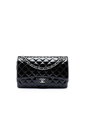 Chanel Jumbo Classic Patent Double Flap (view 1)