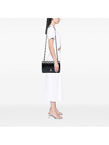 Chanel Jumbo Classic Patent Double Flap (view 2)