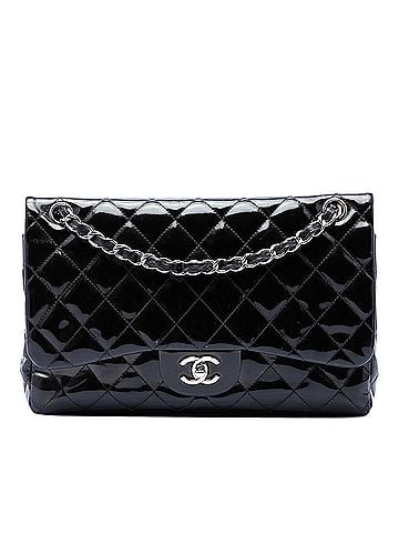 Chanel Jumbo Classic Patent Double Flap (view 1)