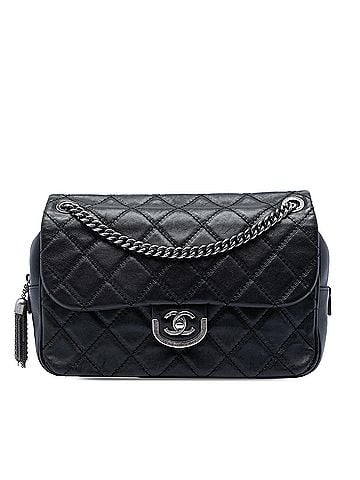 Chanel Paris Edinburgh Jumbo Quilted Calfskin Coco Sporran Flap (view 1)