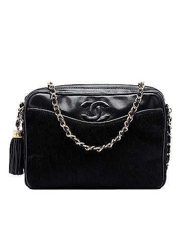 Chanel CC Ponyhair and Leather Tassel Camera Bag (view 1)