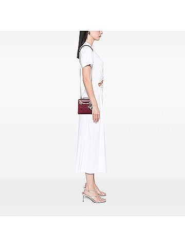 Dior Mini Patent Cannage Lady Dior (view 2)