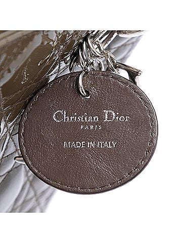 Dior Medium Patent Cannage Lady Dior (view 2)