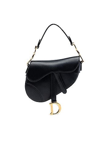 Dior Mini Smooth Calfskin Saddle Bag (view 1)