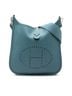 Hermès 100% Leather Blue Clemence Evelyne 29 One size - photo 1