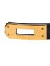 Hermès 100% Leather Black Hermes Mini Kelly Double Tour Bracelet, Size M, Black/Brown Swift Leather, Women's. One size - photo 4