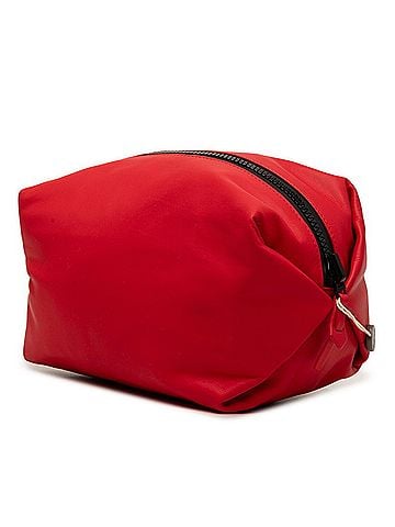 Bottega Veneta Bottega Veneta handbag pouch, red leather, women's. (view 2)