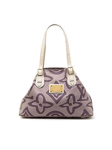 Louis Vuitton Louis Vuitton Monogram Taïcienne PM Tote Bag Shoulder M95680 Lilac Purple Canvas Leather Women's LOUIS VUITTON (view 1)