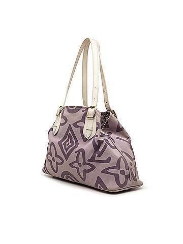 Louis Vuitton Louis Vuitton Monogram Taïcienne PM Tote Bag Shoulder M95680 Lilac Purple Canvas Leather Women's LOUIS VUITTON (view 2)