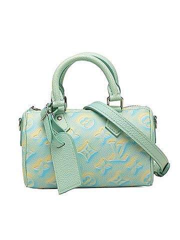 Louis Vuitton Louis Vuitton Monogram Empreinte Nano Speedy Bandoulière Summer Stardust Handbag Shoulder Bag 2WAY M46092 Vert d'Or Green Leather Women's LOUIS VUITTON (view 1)