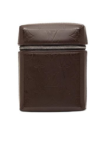 Louis Vuitton Louis Vuitton Monogram Glace Ray Waist Pouch, Small Item Case, M46550, Brown Leather, Women's LOUIS VUITTON (view 1)