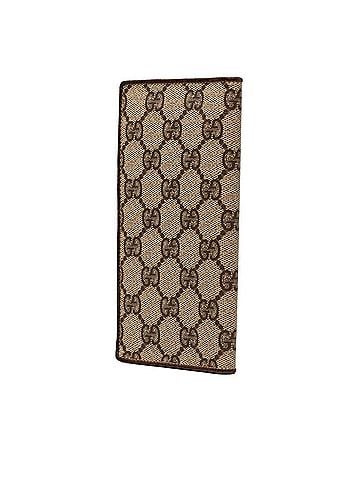 Gucci Gucci GG Supreme Long Wallet, Billfold, 6403713, Beige Brown Leather, Women's, GUCCI (view 2)