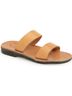 Jerusalem Sandals Brown Aviv Rubber Slide Size EU 42 - photo 1