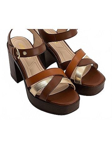 Andrea Women's Ankle Strap Heeled Sandals (view 2)
