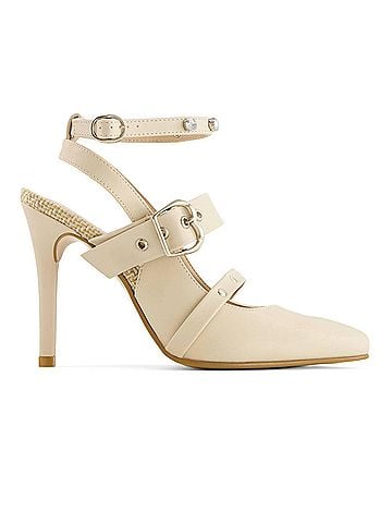 Andrea Women's Ankle Strap Stiletto Heels (view 1)