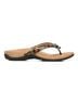 Vionic Black Women's Bella Ii Toe Post Sandal Size 7 - photo 1