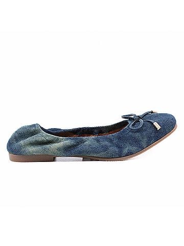 All Black Women's Ballet Flats (view 1)